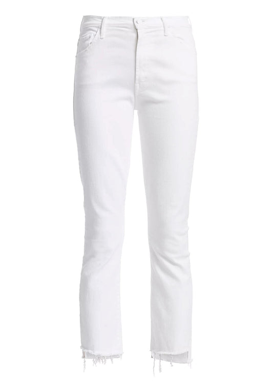 The Insider Crop Step Fray Jeans-Denim-Uniquities