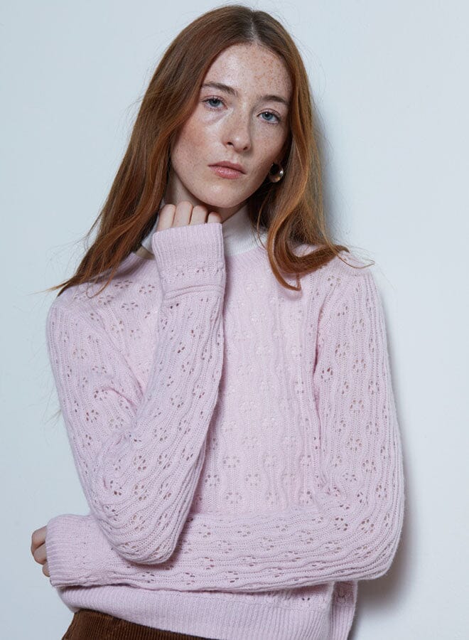 4-ply Fancy Stitch Crew