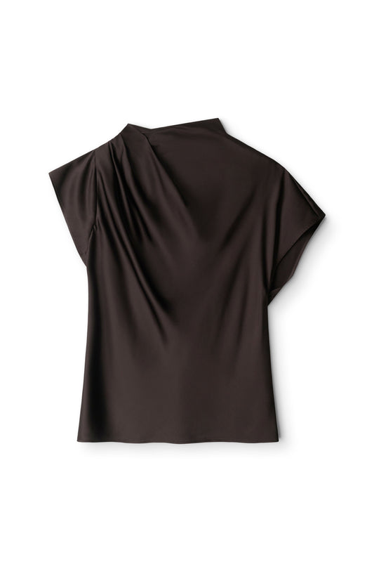 Davina Silk Top-Tops/Blouses-Uniquities
