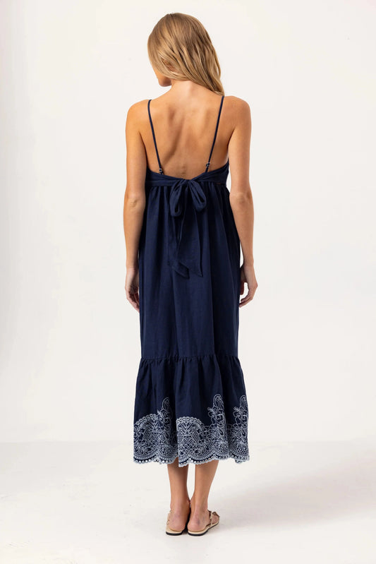 Embroidered Felton Dress-Dresses-Uniquities