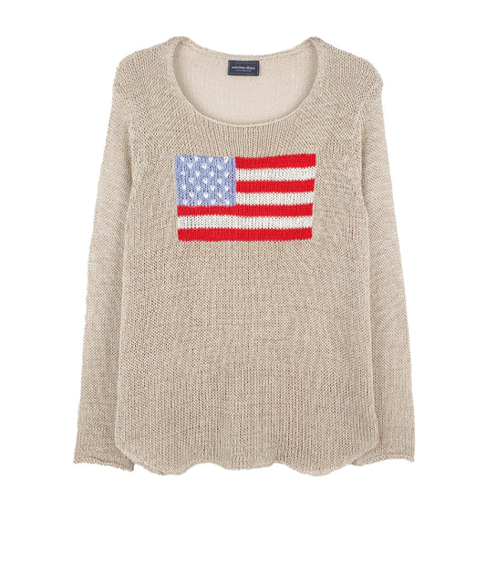 Flag Crew Sweater-Sweaters-Uniquities