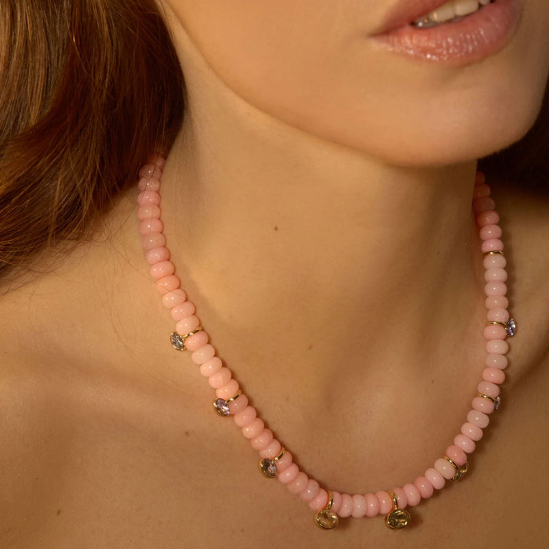 Amira Beaded Necklace-Jewelry-Uniquities
