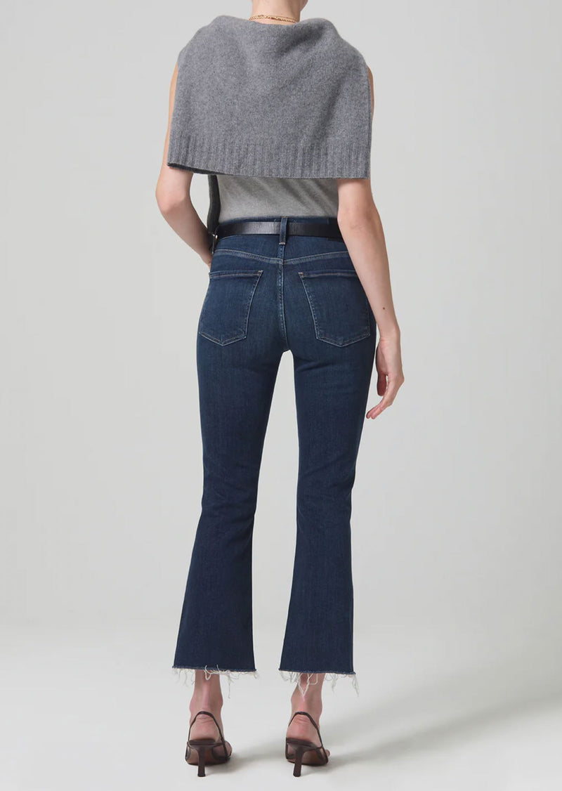 Isola Cropped Boot Jeans in Baltic-Denim-Uniquities