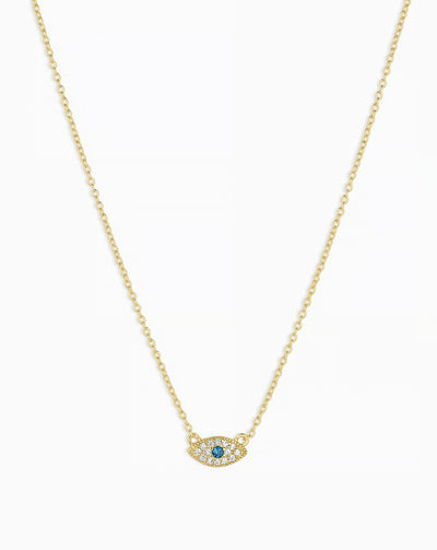 Evil Eye Charm Necklace-Jewelry-Uniquities