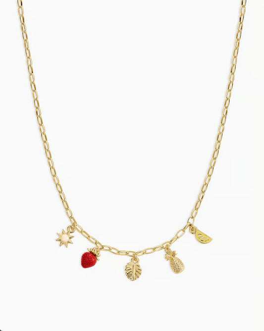 Summer Mini Charm Necklace-Jewelry-Uniquities