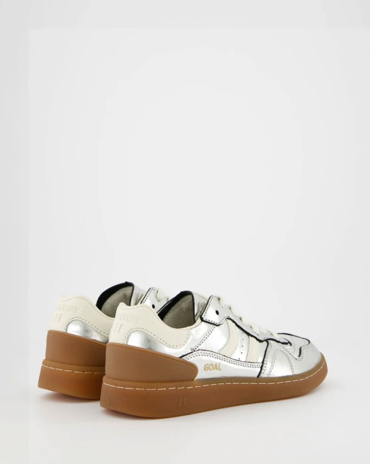 Goal Sneaker Silver Mirror-Shoes-Uniquities