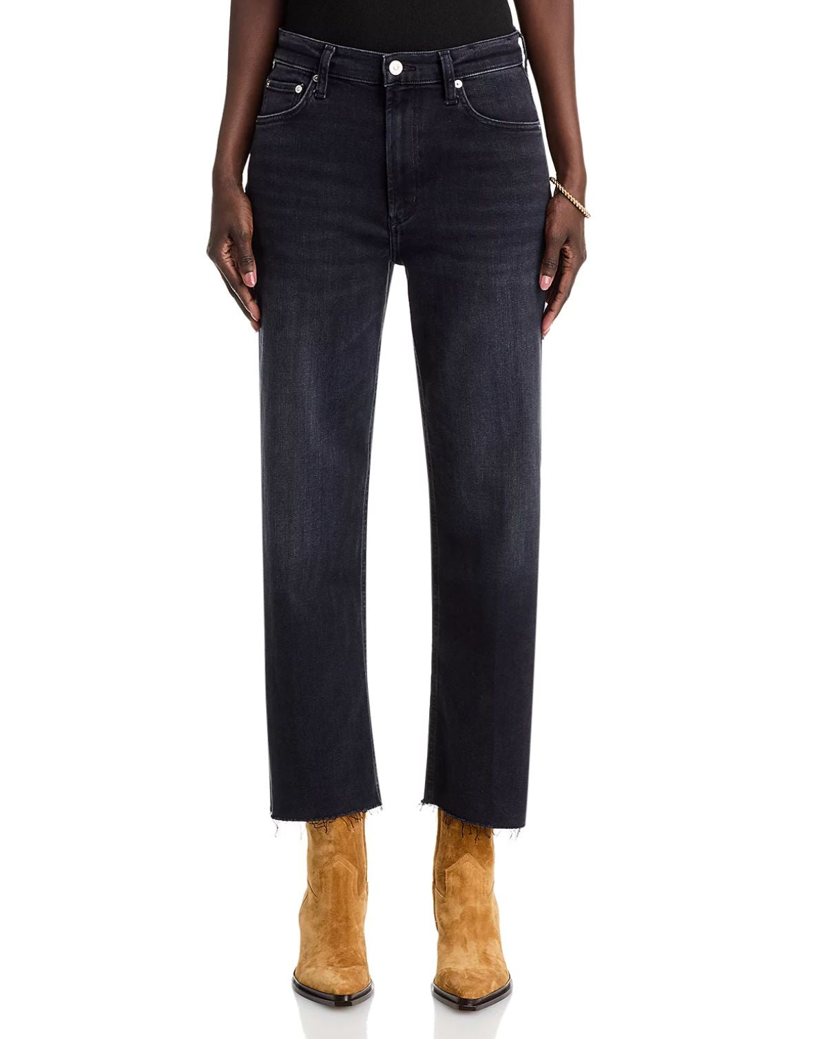 Palma Straight Jeans-Denim-Uniquities
