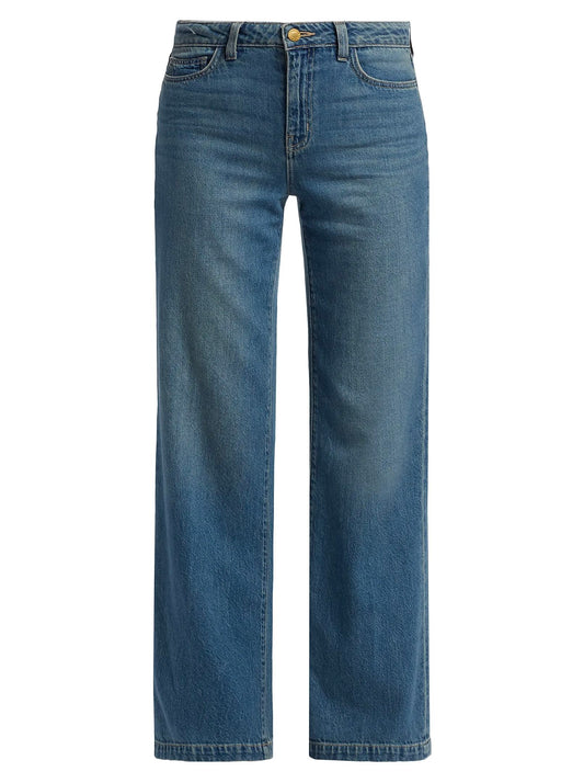 Scottie High Rise Wide Leg Jeans-Denim-Uniquities