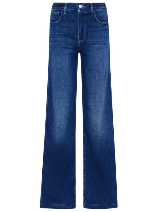 Scottie High Rise Wide Leg Jeans-Denim-Uniquities