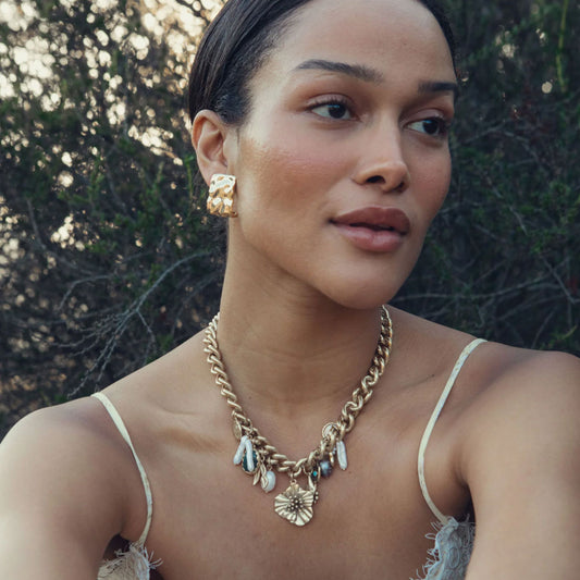 Gaia Charm Necklace-Jewelry-Uniquities