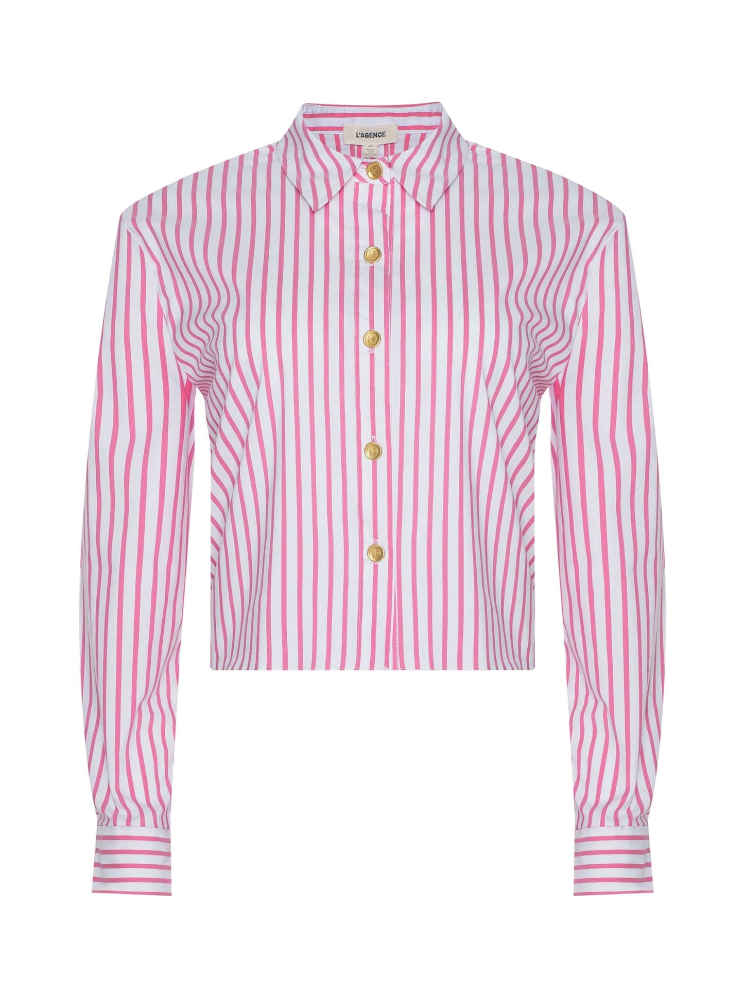 Cosette Crop Hi Low Shirt-Tops/Blouses-Uniquities