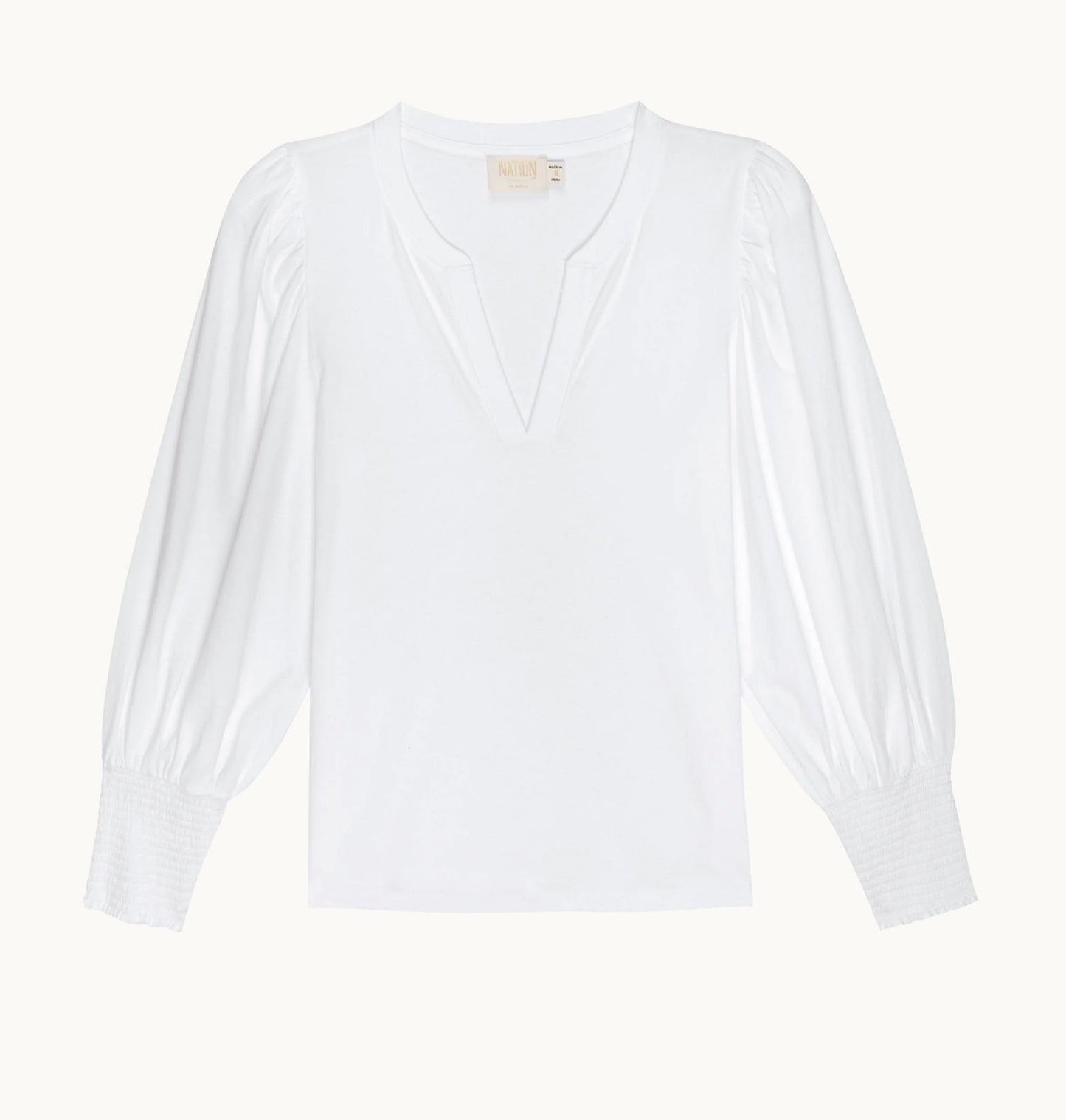 Flora Peasant Tee-Tops/Blouses-Uniquities