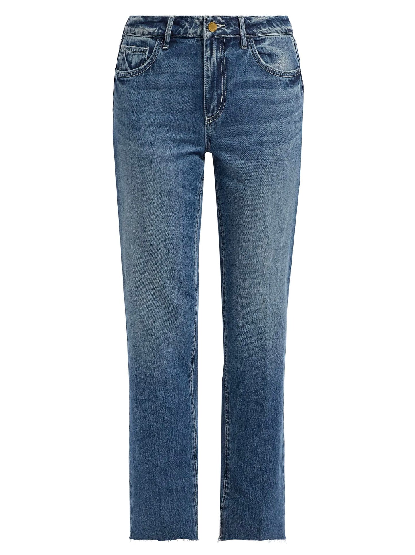 Milana Stovepipe Jeans-Denim-Uniquities