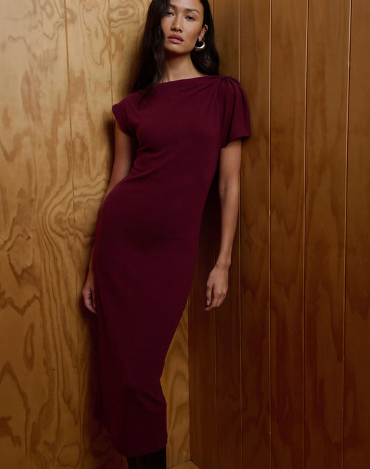 Hallie Midi Dress-Dresses-Uniquities