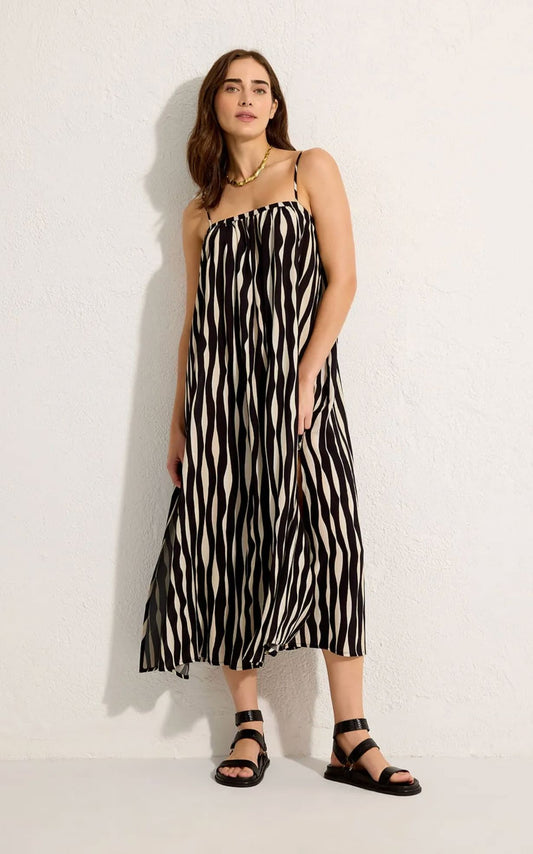 Square Neckline Dress-Dresses-Uniquities