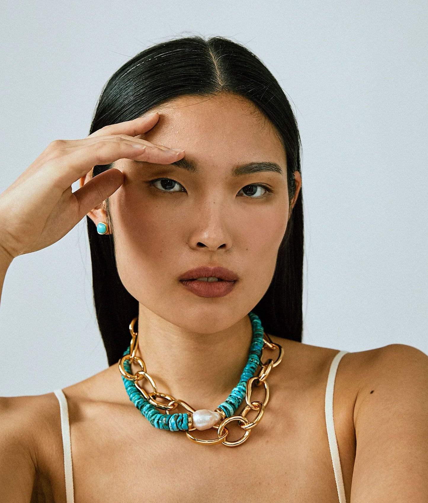 Sky Stone Necklace-Jewelry-Uniquities