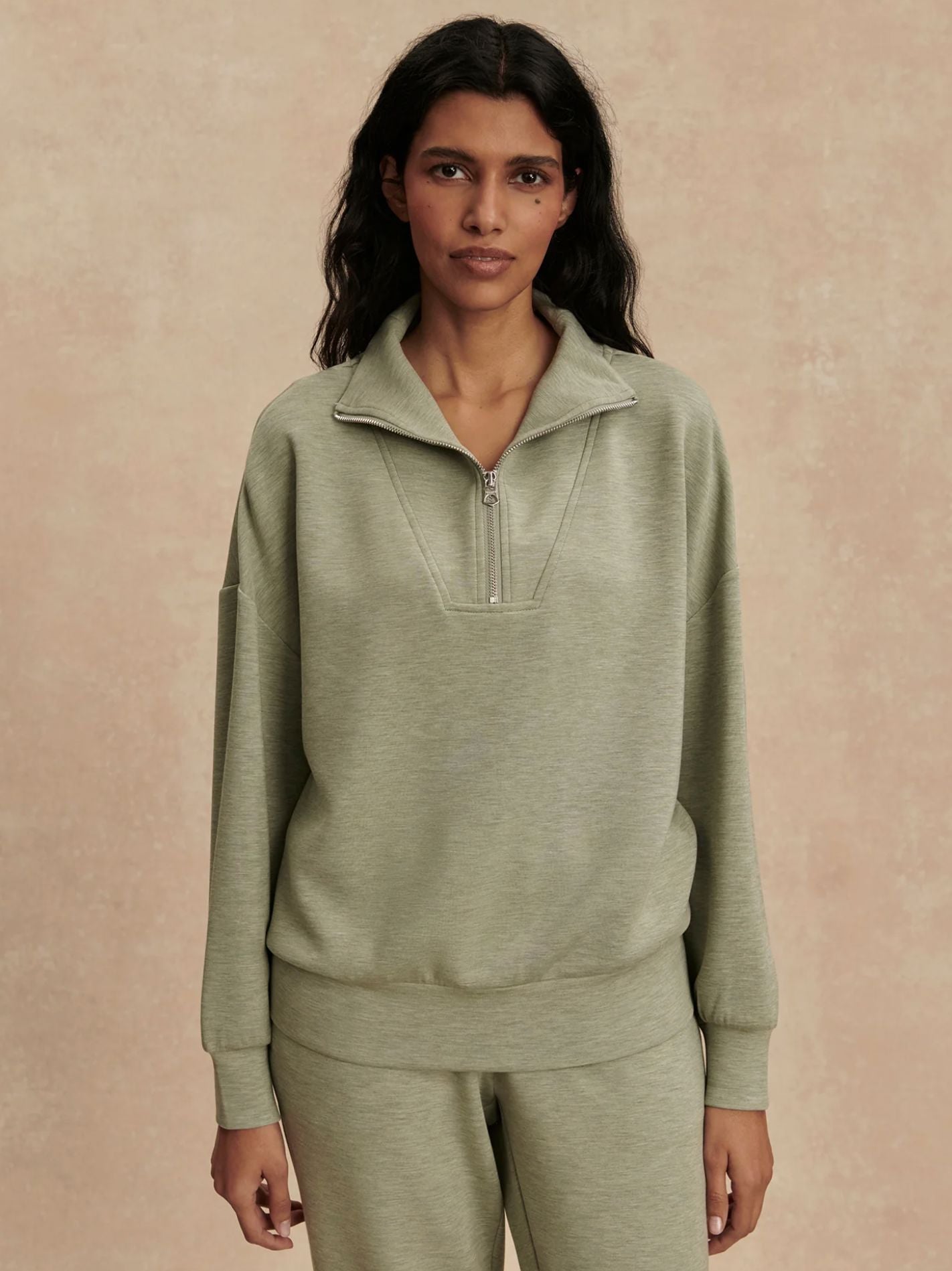 Hawley Half Zip Sweat-Sweaters-Uniquities