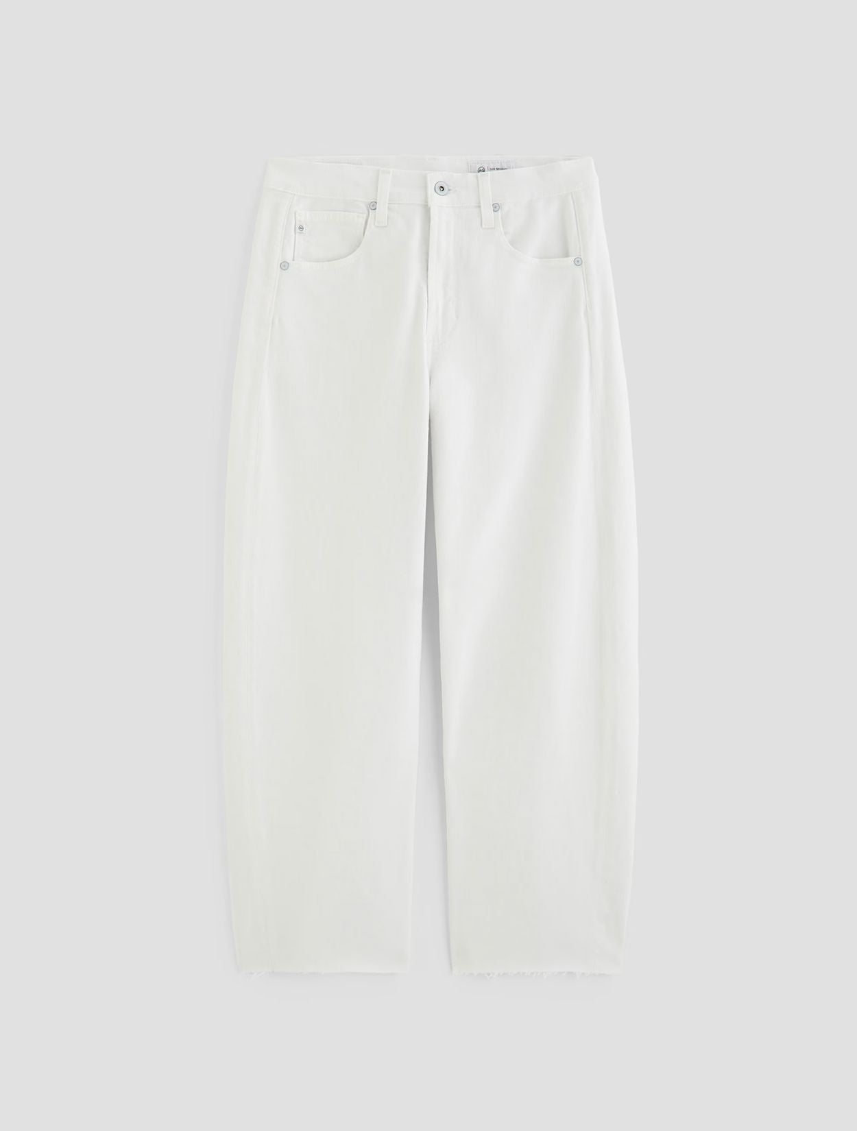 Hattie Barrel Leg Crop Jeans-Denim-Uniquities