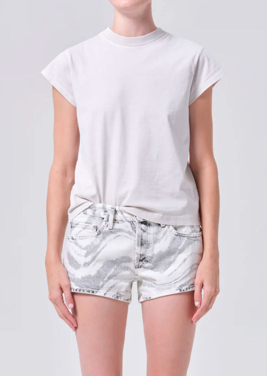 Long Line Bryce Tee Tee Shirts AGOLDE