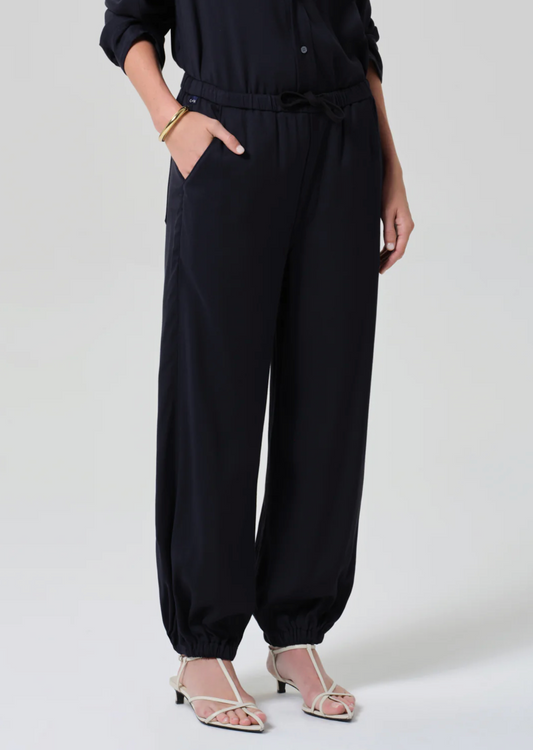 Bubble Pull On Twill Pant