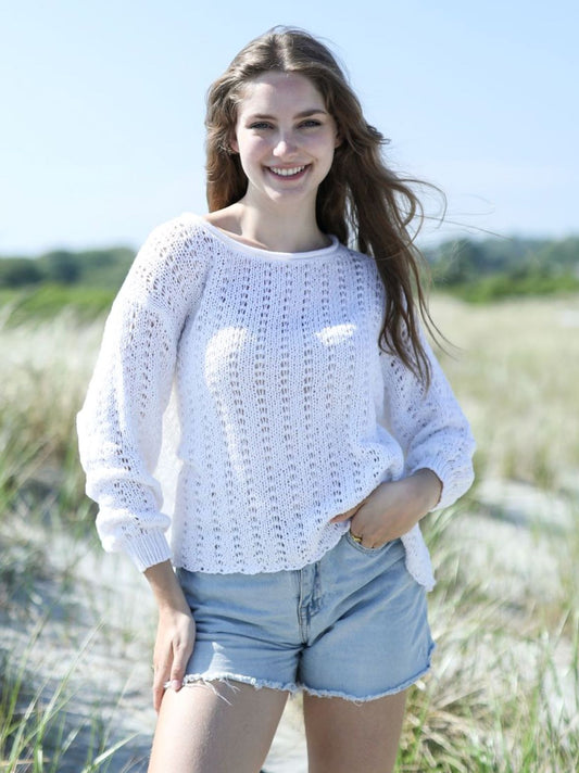 Mia 3/4 Sleeve Sweater-Sweaters-Uniquities