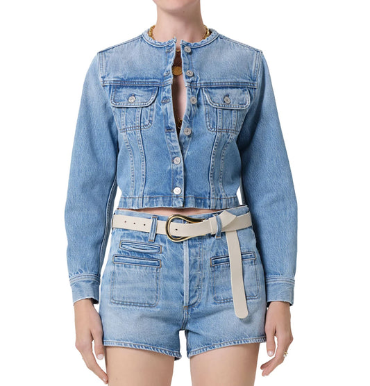 Devin Collarless Jacket-Jackets-Uniquities