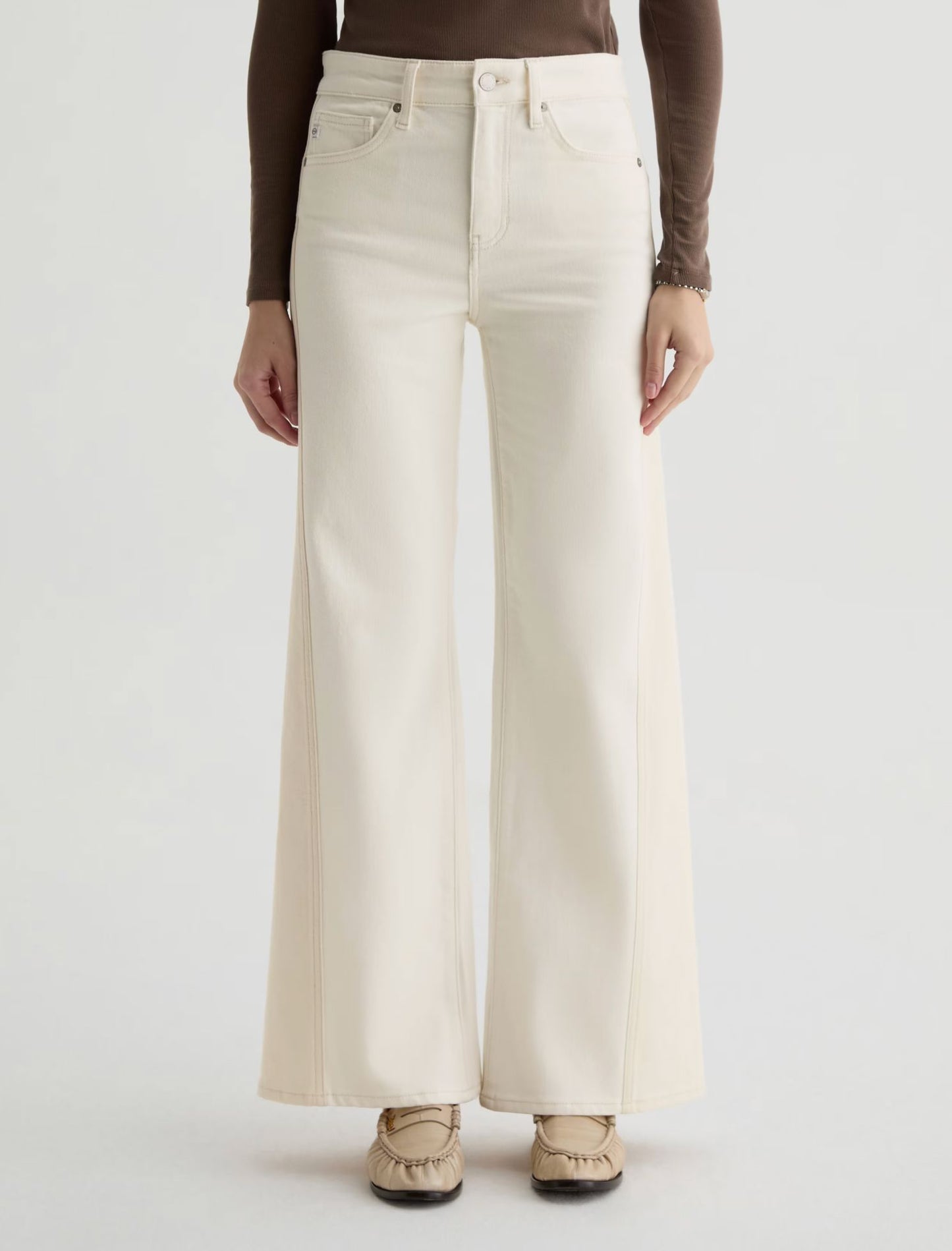 Saige Wide Leg Jeans-Denim-Uniquities