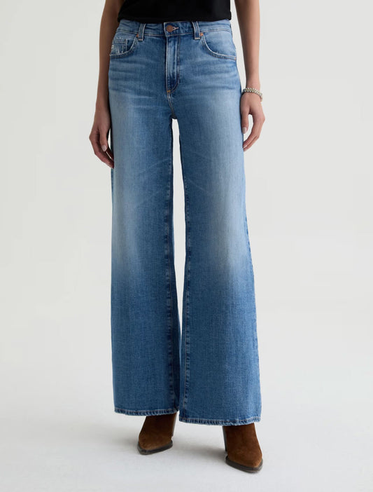 Saige Wide Leg Jeans-Denim-Uniquities