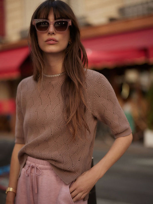 Agathe Knit Top-Sweaters-Uniquities