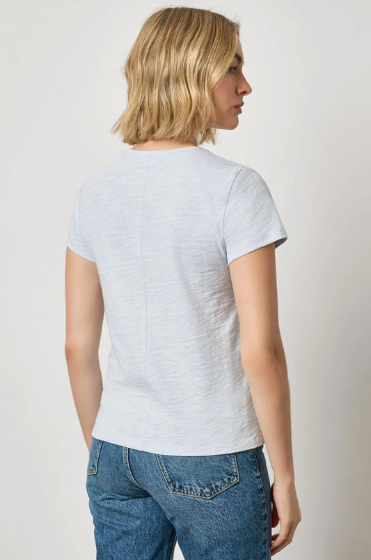 Short Sleeve Back Seam Crewneck-Tee Shirts-Uniquities