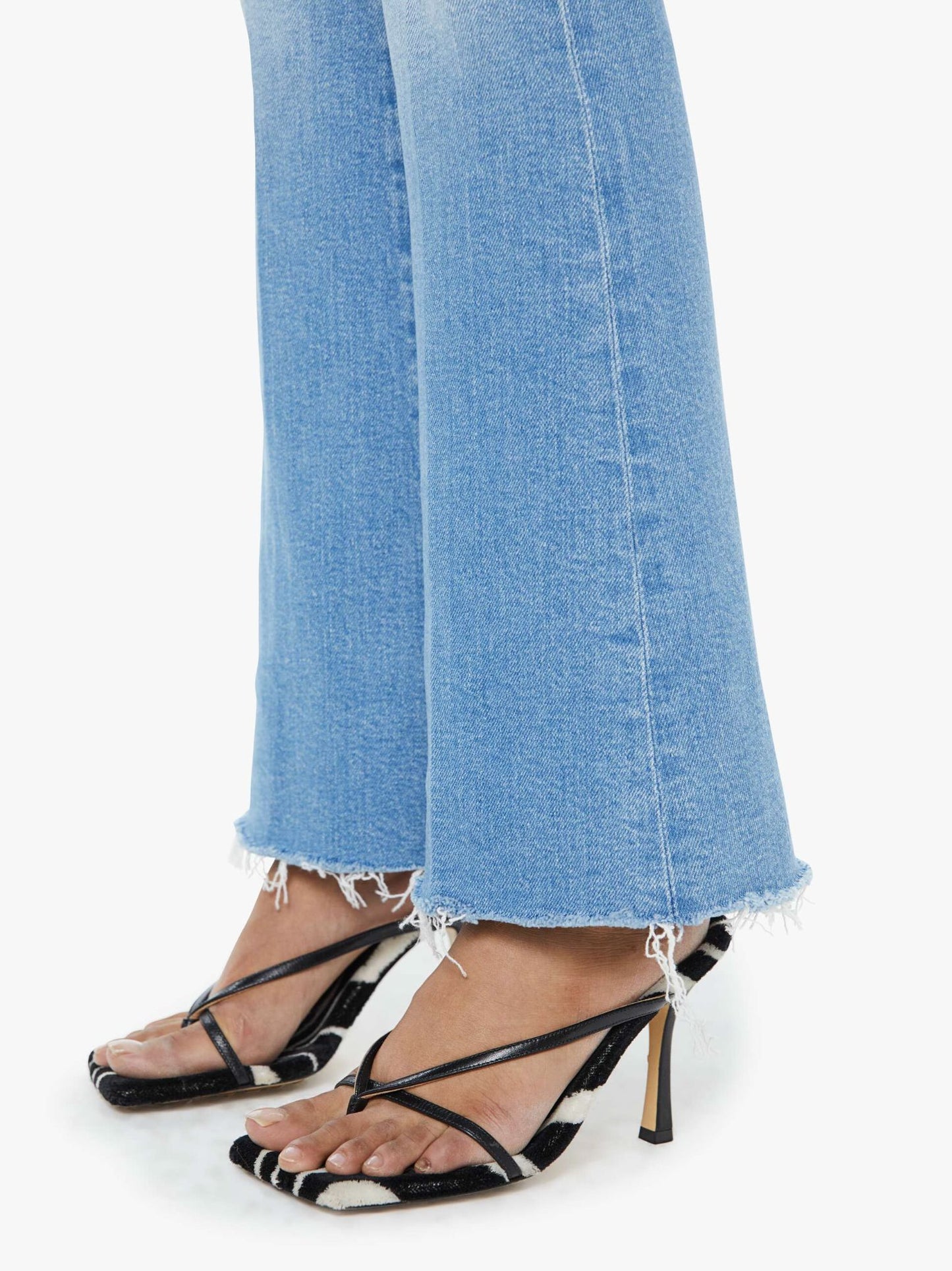 PETITES The Lil' Weekender Fray Jeans-Denim-Uniquities