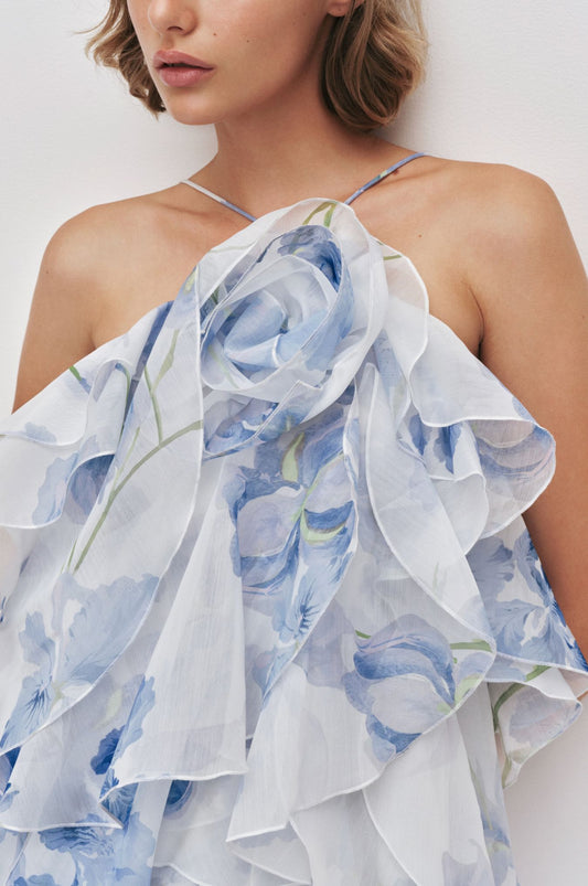 Pandorea Layered Mini Dress-Dresses-Uniquities