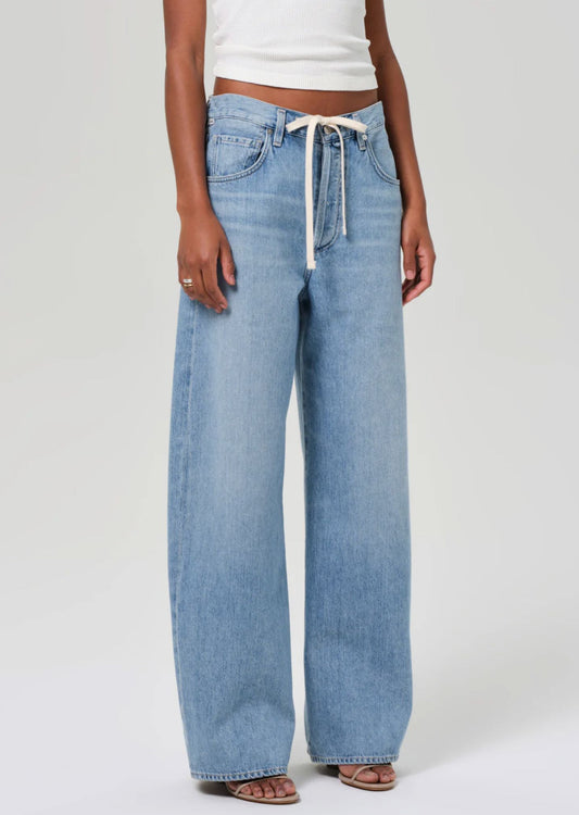 Petite Brynn Trouser-Denim-Uniquities