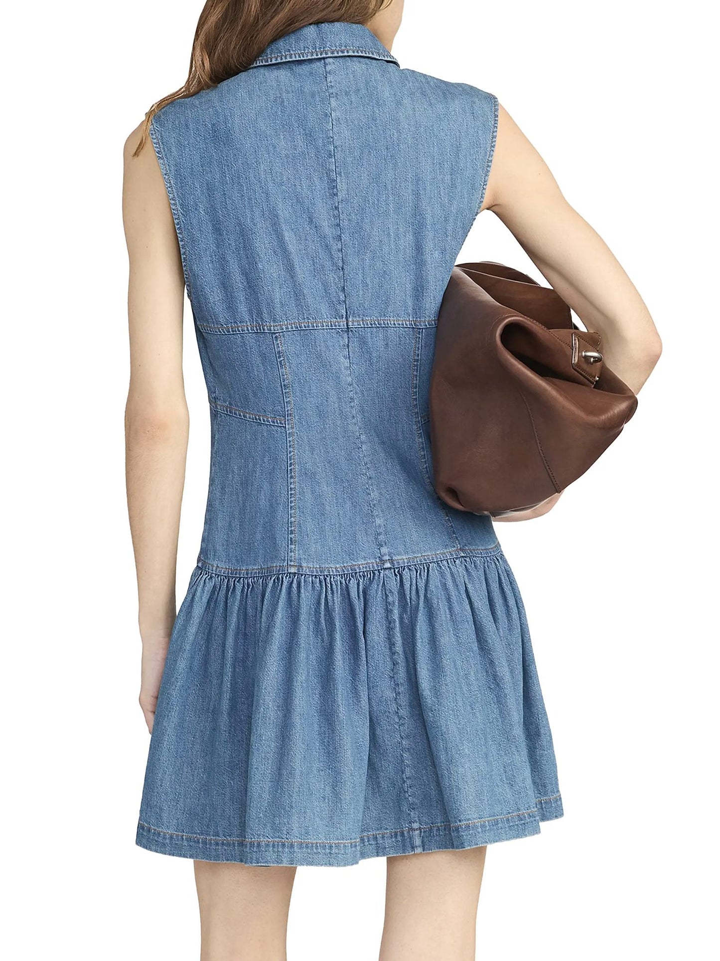 Denim Day Dress-Dresses-Uniquities
