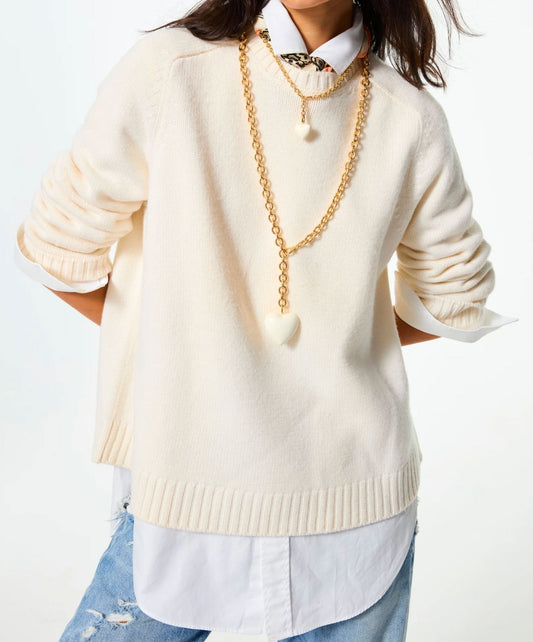 Big Puffy Heart Charm Necklace-Jewelry-Uniquities