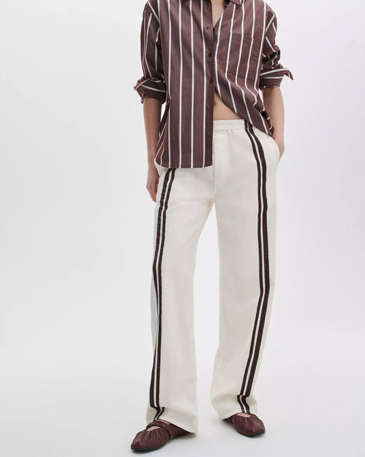 Featherweight Logan Track Pant-Denim-Uniquities