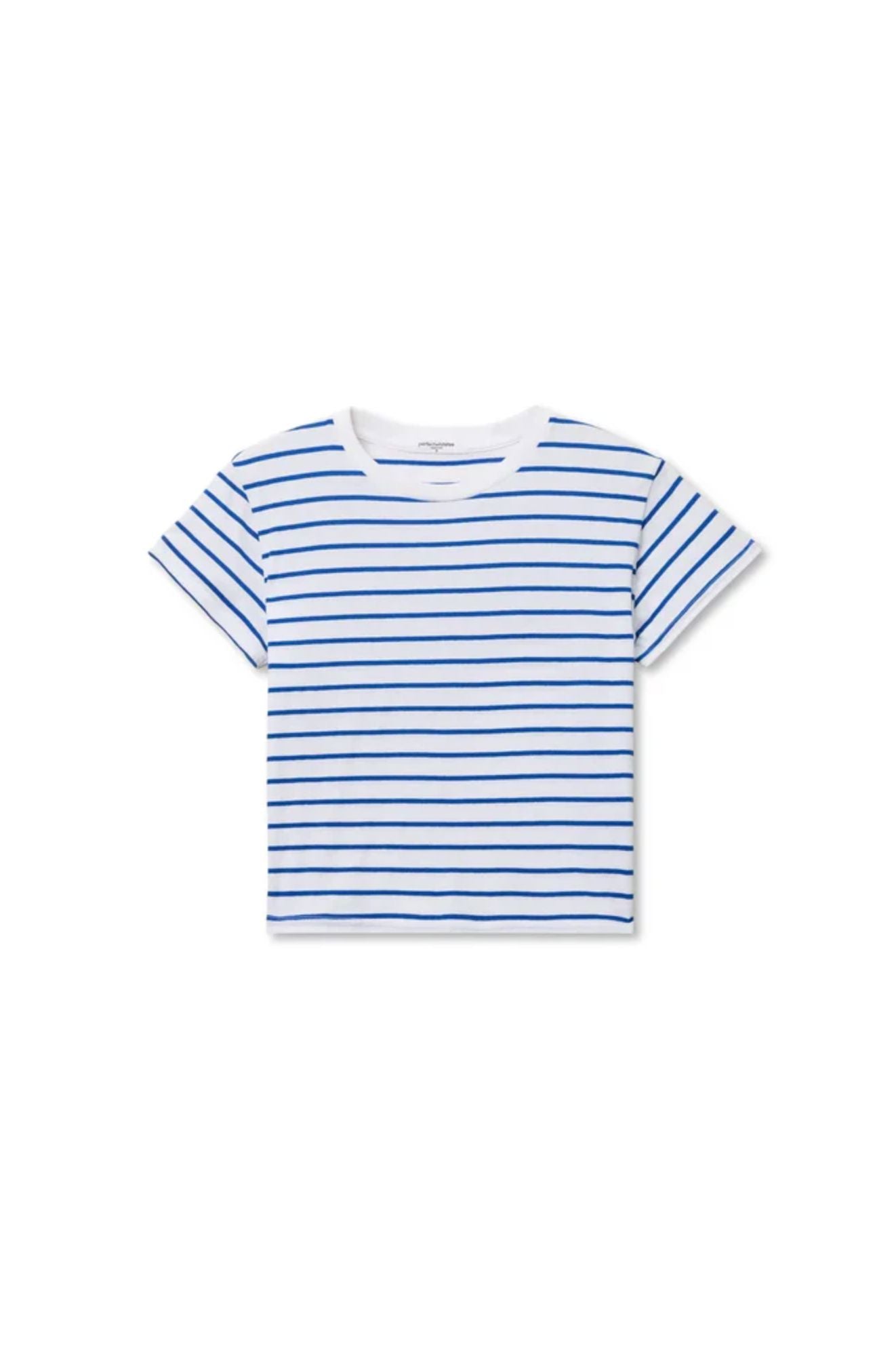 Everett Stripe Boxy Tee-Tee Shirts-Uniquities