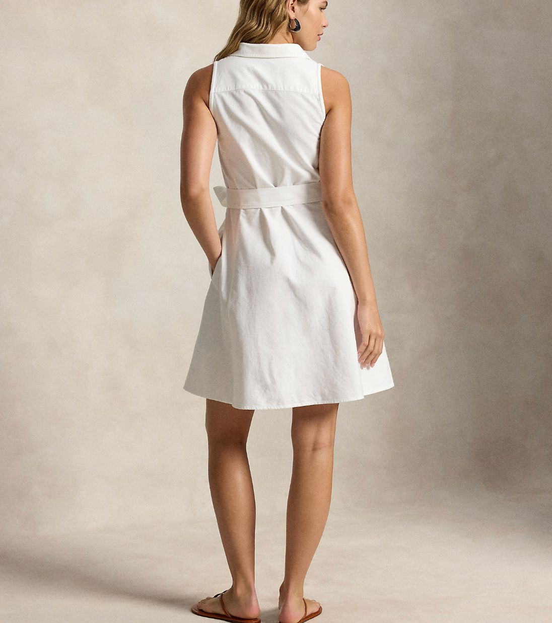 Oxford Collared Shirtdress-Dresses-Uniquities