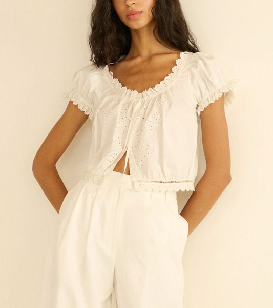 Nera Top-Tops/Blouses-Uniquities