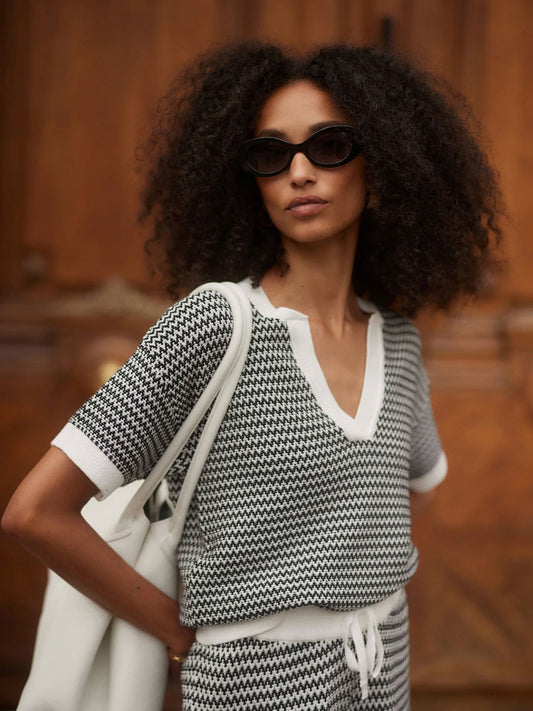 Dora Knit Top-Sweaters-Uniquities