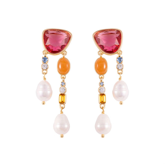 Luxe Clara Earrings-Jewelry-Uniquities