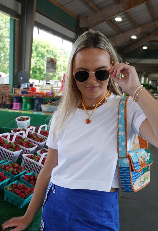 Short Happy Cord Necklace-Jewelry-Uniquities