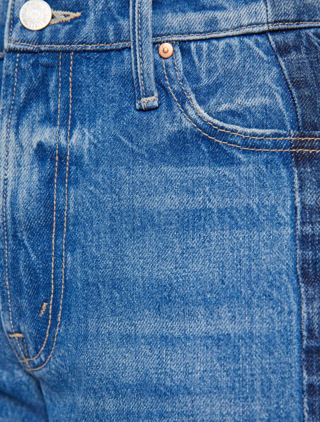 Mid Rise Maven Bermuda Fray-Denim-Uniquities