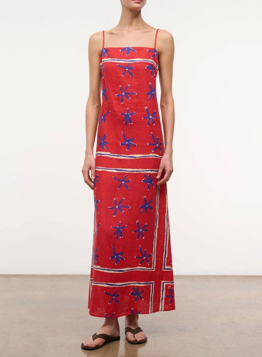Laura Linen Dress-Dresses-Uniquities