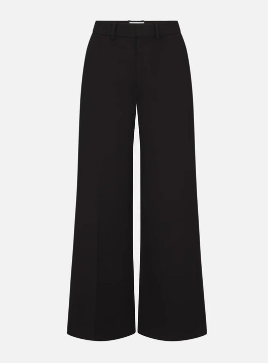 Swing Trouser In Black-Bottoms-Uniquities