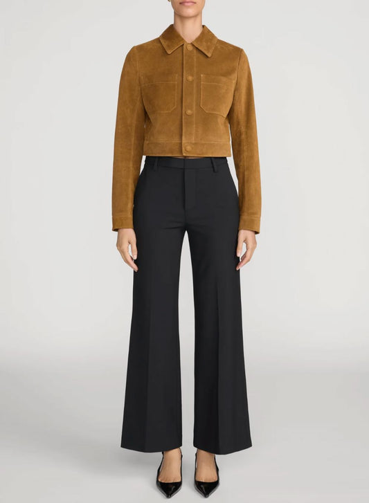 Swing Trouser In Black-Bottoms-Uniquities
