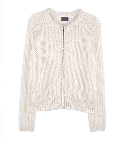 Shepherd Zip Up Cardigan Sweaters Wooden Ships