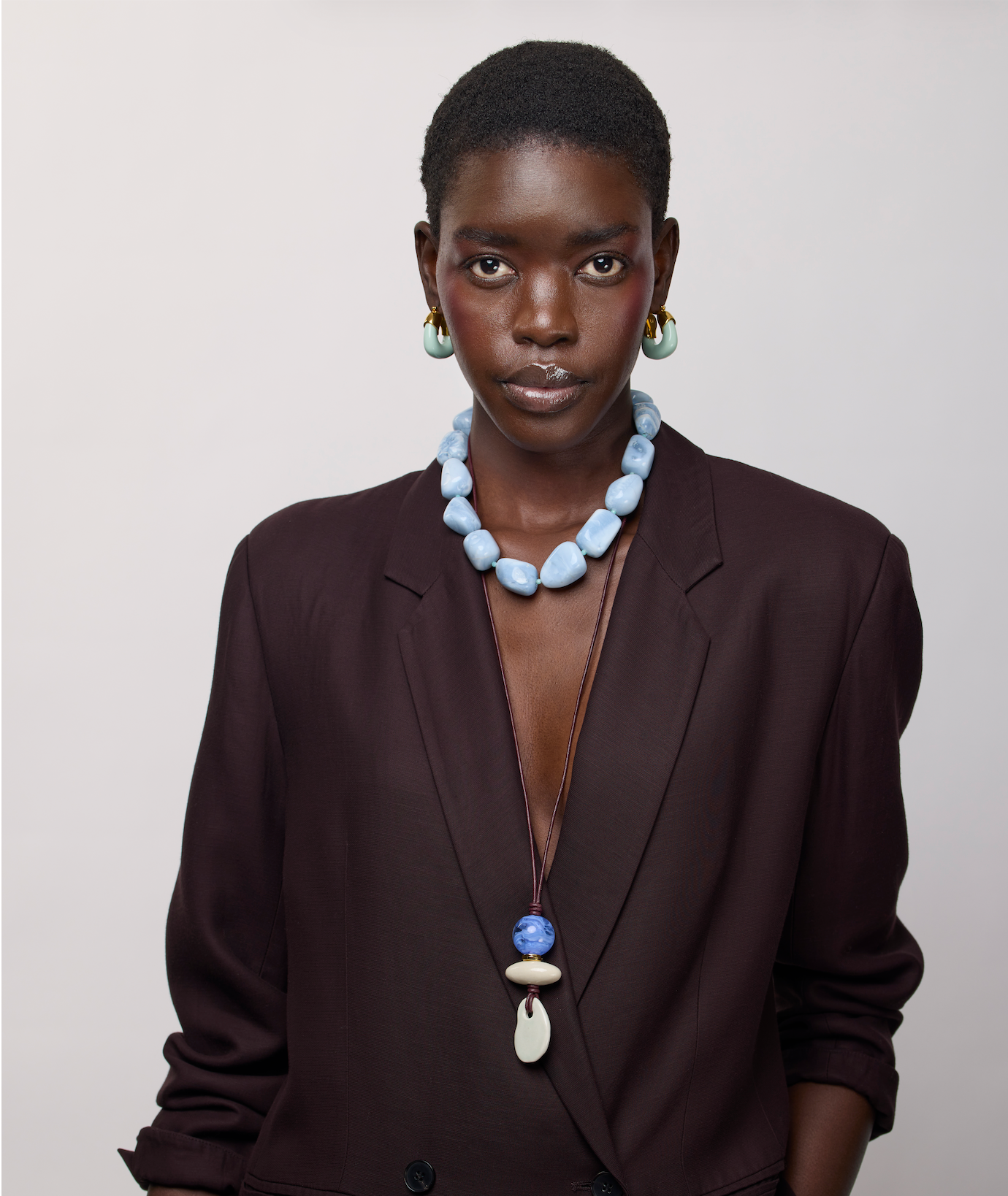 Sea And Sky Collar Necklace