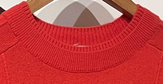 Seamed Crew with Double Neck Sweaters Autumn Cashmere