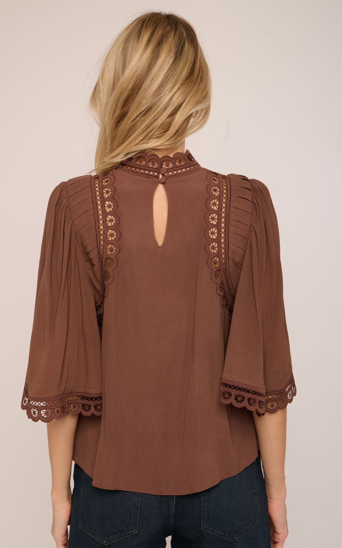 Fiona Short Sleeve Top-Tops/Blouses-Uniquities
